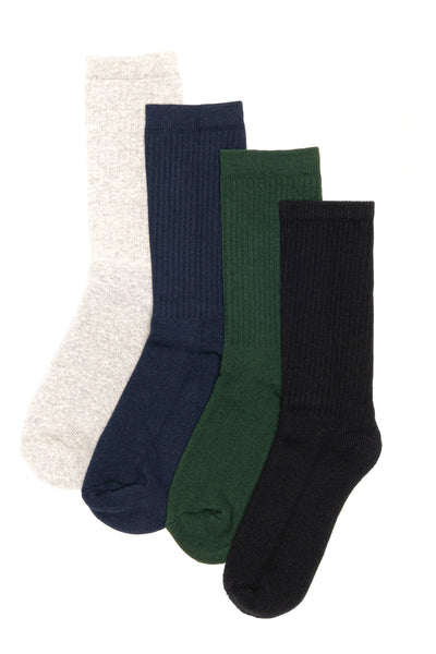 Organic Black Socks