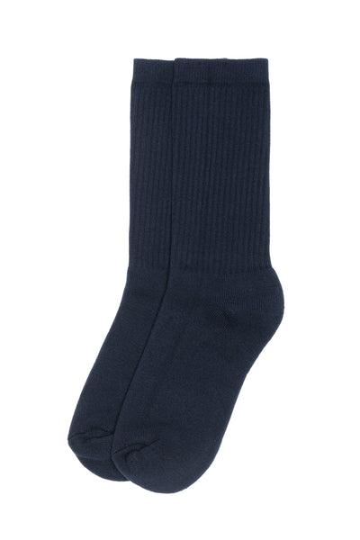 Organic Navy Socks