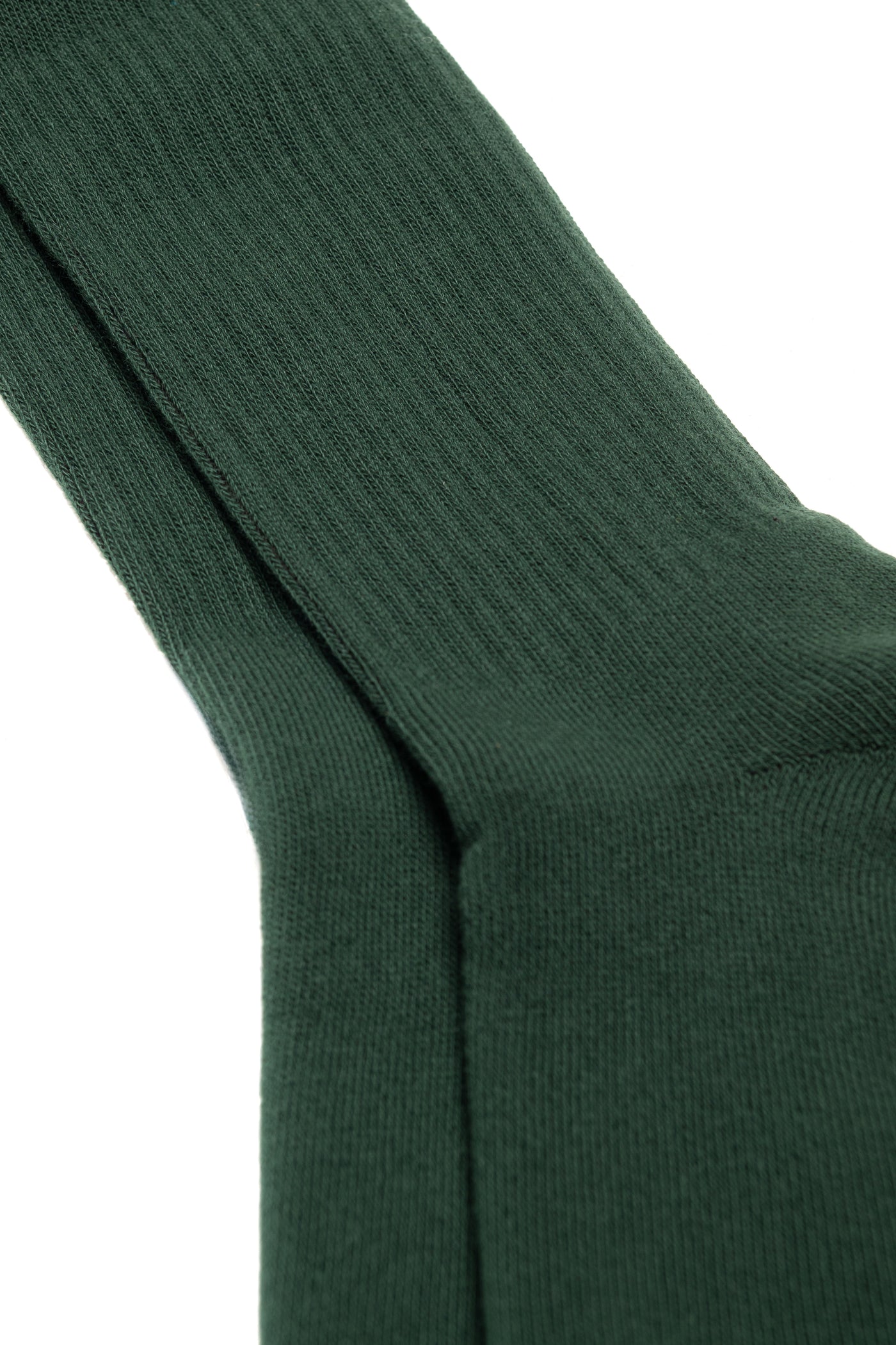 Organic Hunter Green Socks