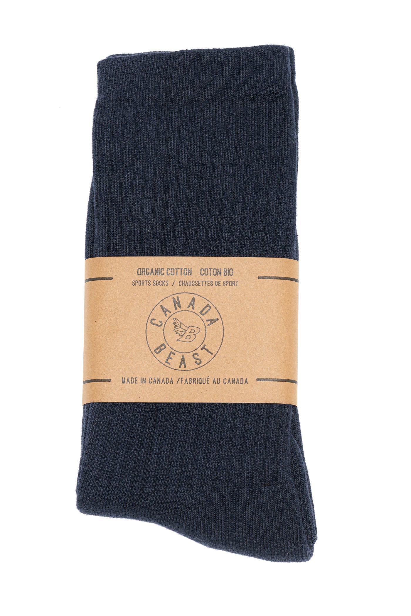 Organic Navy Socks